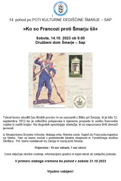 VABILO: POHOD ŠMARJE-SAP